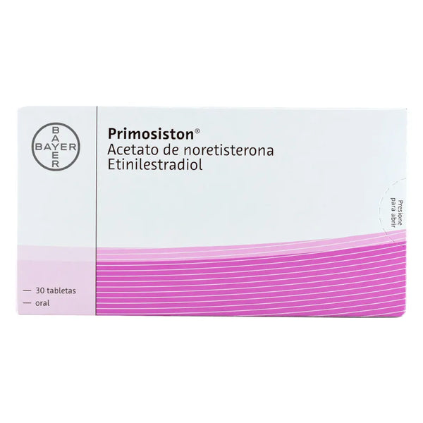 Primosiston Oral Caja X 30 Tab (Etinilestradiol - Noretisterona)