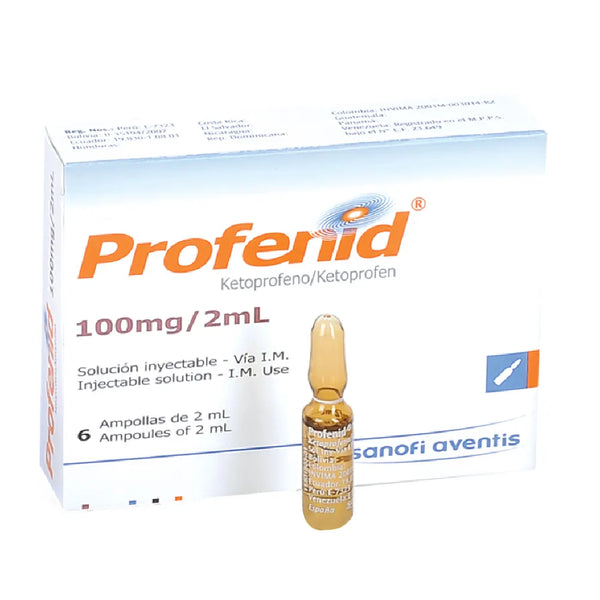 Profenid 100 Mg Caja X 6.00 Amp (Ketoprofeno)