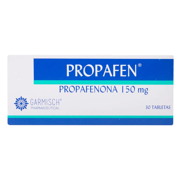 Propafen 150 Mg 30 Tabletas (Propafenona)