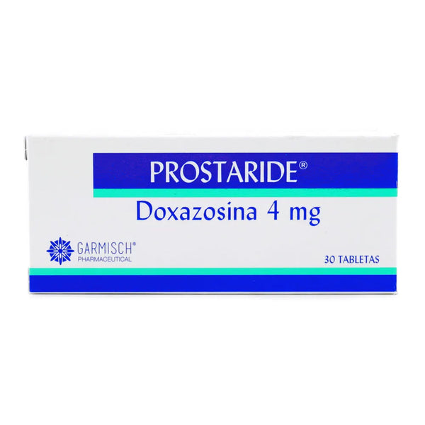 Prostaride 4 Mg Caja X 30 Und (Doxazosina)
