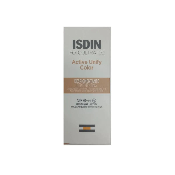 Protector Solar Isdin Active Unify Fusion Fluid Color Spf 50 Tubo X 50 Ml
