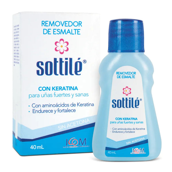 Removedor Sottile Keratina 40 Ml Icom (Removedor De Esmalte)