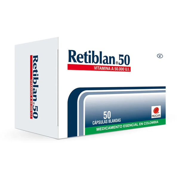 Retiblan 50 Caja X 50 Cap (Retinol)