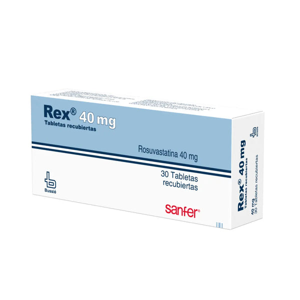 Rex 40 Mg (Rosuvastatina) Caja X 30 Tab (Rosuvastatina)