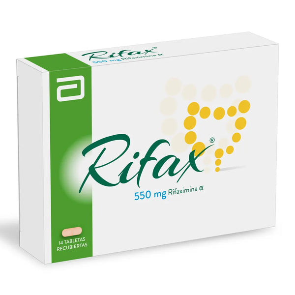 Rifax 550 Mg Caja X 14 Tab (Rifaximina)