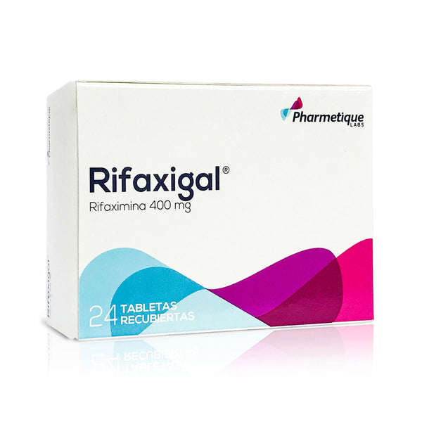 Rifaxigal 400 Mg 24 Tabletas (Rifaximina)