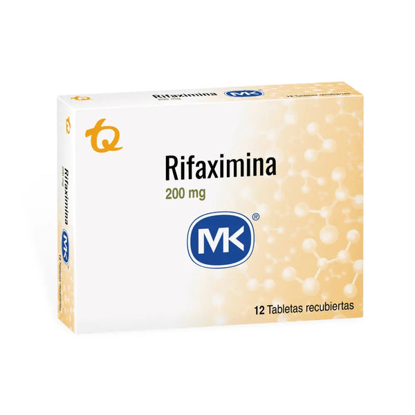Rifaximina 200 Mg (Mk) Caja X 12 Tab (Rifaximina)