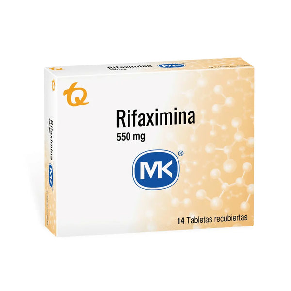 Rifaximina Mk 550 Mg Caja X 14 Tab (Rifaximina)