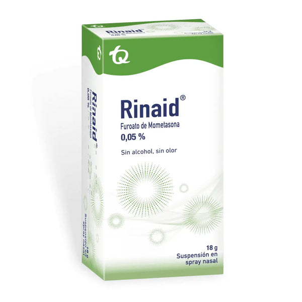 Rinaid 0.05% Spray Nasal Frasco X 18.00 Grs (Mometasona)