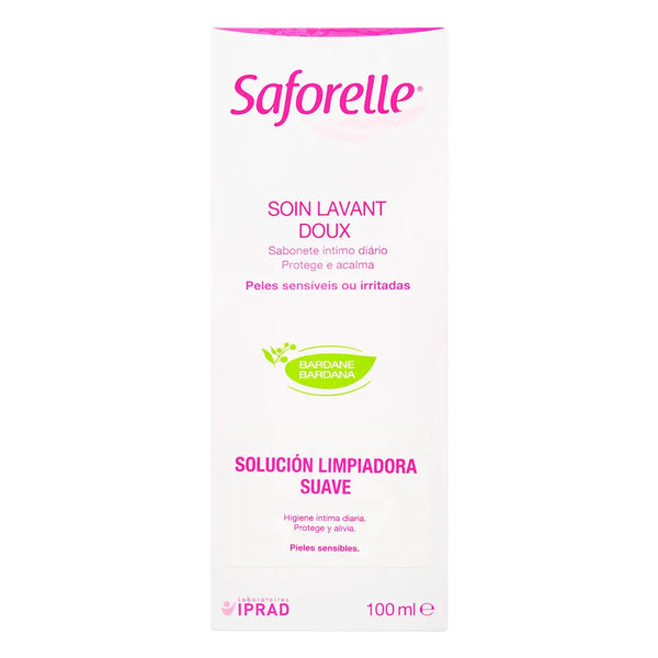 Saforelle Solucion Limpiadora Suave Frasco X 100 Ml