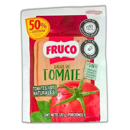 Salsa De Tomate Fruco 120 Gr