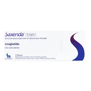 Saxenda 6 Mg Caja X 1 Und (Liraglutide Iny)