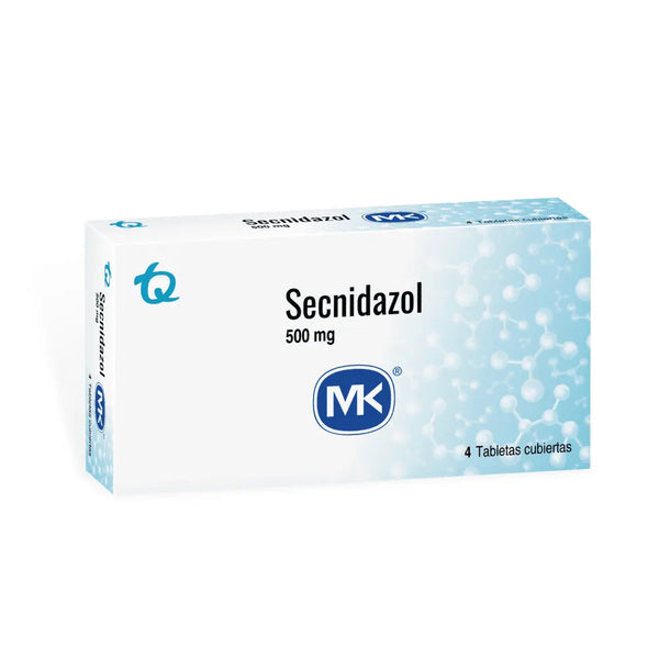 Secnidazol 500 Mg (Mk) Caja X 4 Tab (Secnidazol)