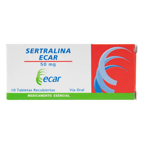 Sertralina 50 Mg Caja X 10 Tabletas Und (Sertralina)