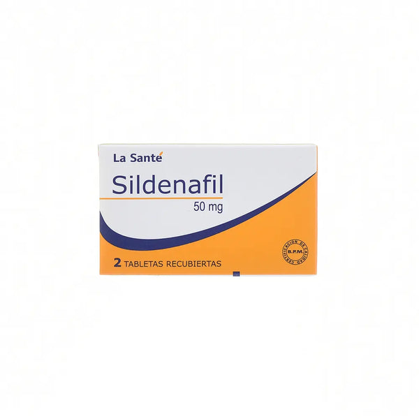 Sildenafil Masticable 50 Mg (La Sante) Caja X 2 Tab (Sildenafil)