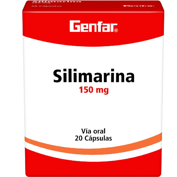 Silimarina 150 Mg (Genfar) Caja X 20 Cap (Silimarina)