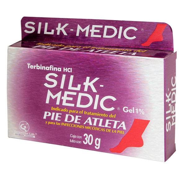 Silk Medic Gel 1% 30 GR Pie de Atleta (Terbinafina HCI 1%)