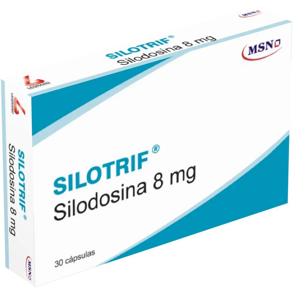 Silotrif 8 Mg Caja X 30 Cap (Silodosina)