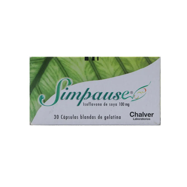 Simpause 100 Mg Caja X 30.00 Cap (Isoflavonas)