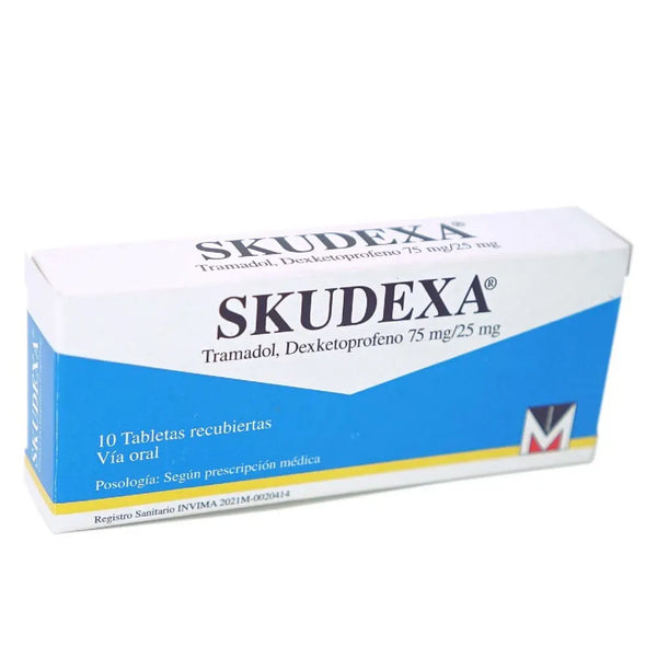 Skudexa Caja X 10 Tab (Tramadol - Dexketoprofeno)