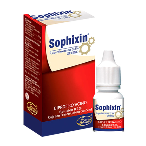 Sophixin Ofteno 5 Ml (Ciprofloxacina)