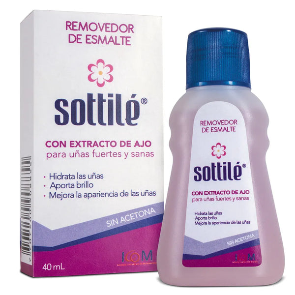 Sottile Removedor De Esmaltes Frasco X 4 Ml