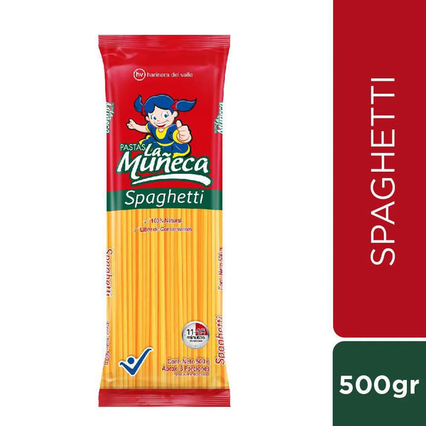 Spaguetti La Muñeca 500 Gr