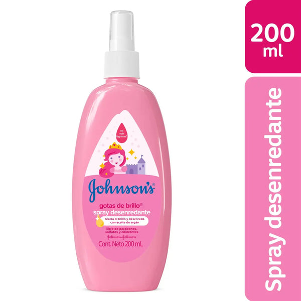 Spray Jj Baby Gotas De Brillo 200 Ml