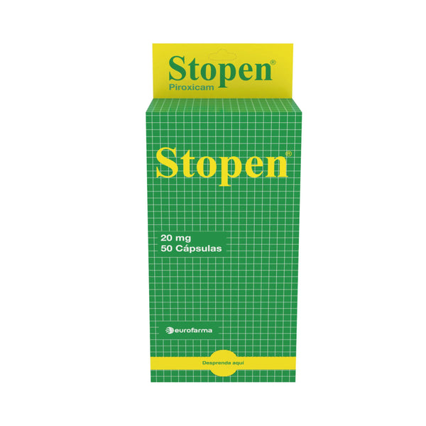 Stopen 20 Mg Caja X 50 Tab (Piroxicam)
