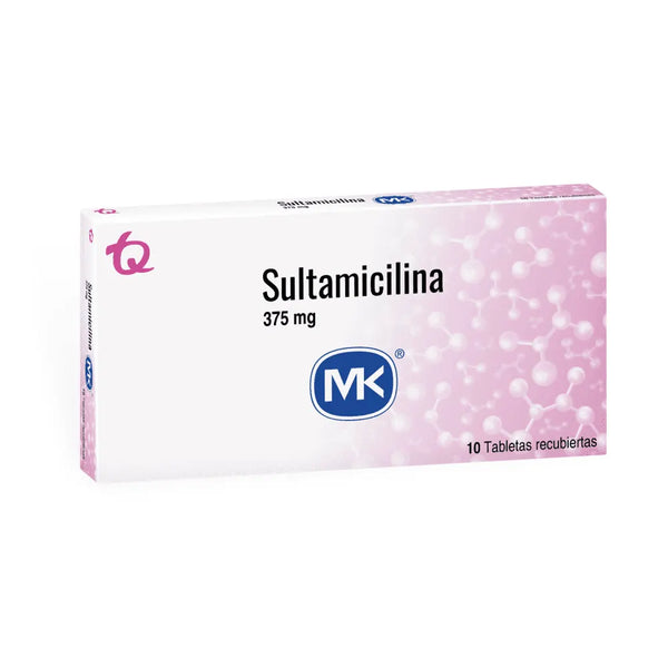 Sultamicilina 375 Mg (Mk) Caja X 10 Tab (Sultamicilina)