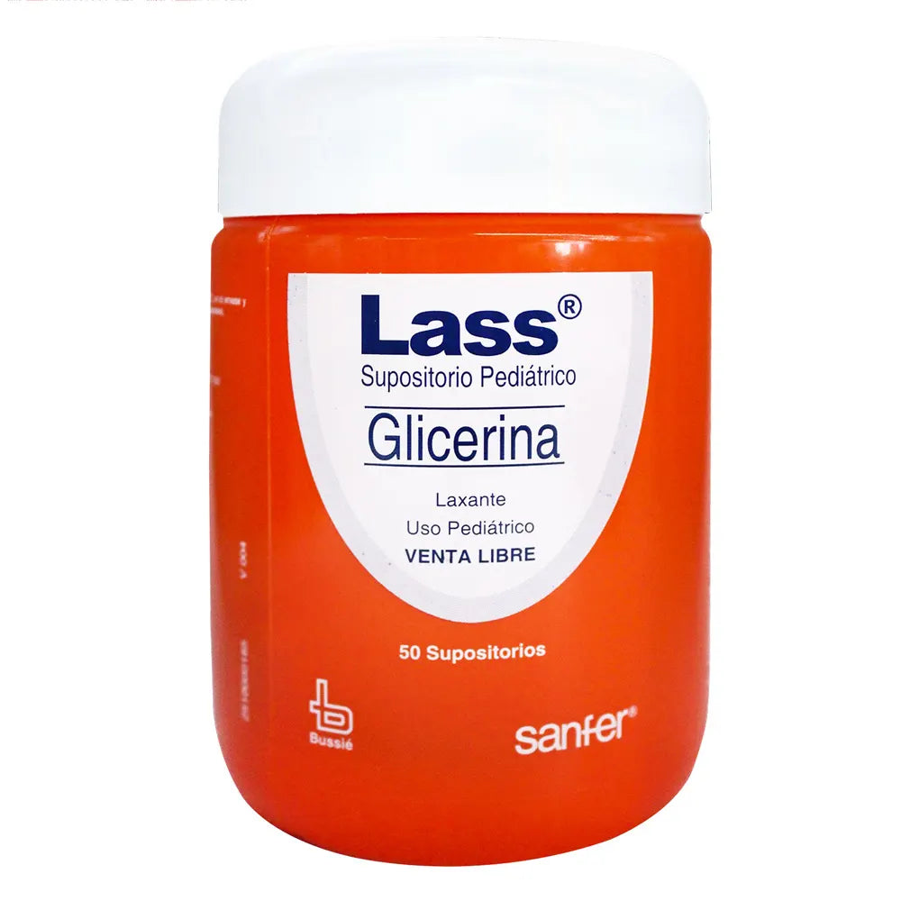 Rasing Lass Sobre x 5 Unidad Supositorio Lass Glicerina Pediatrico – Droguerías ...