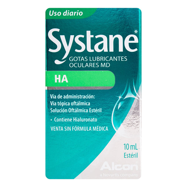 Systane Ha Gotas Lubricantes Ocul. 10 Ml (Polietilenglicol)