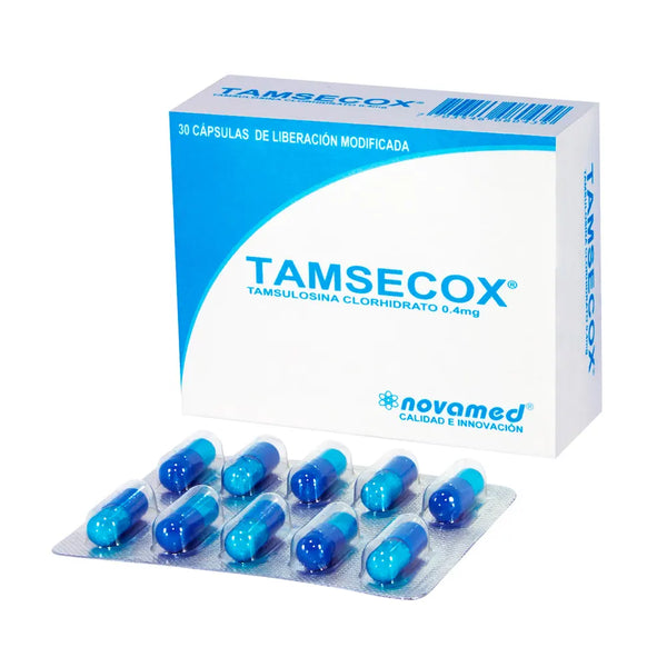 Tamsecox 0.4 Mg Caja X 30 Cap (Tamsulosina)