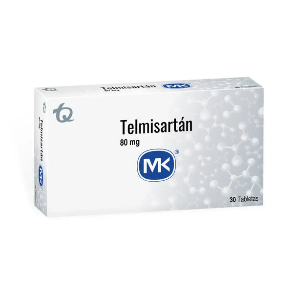 Telmisartan 80 Mg (Mk) Caja X 30 Tab (Telmisartan )