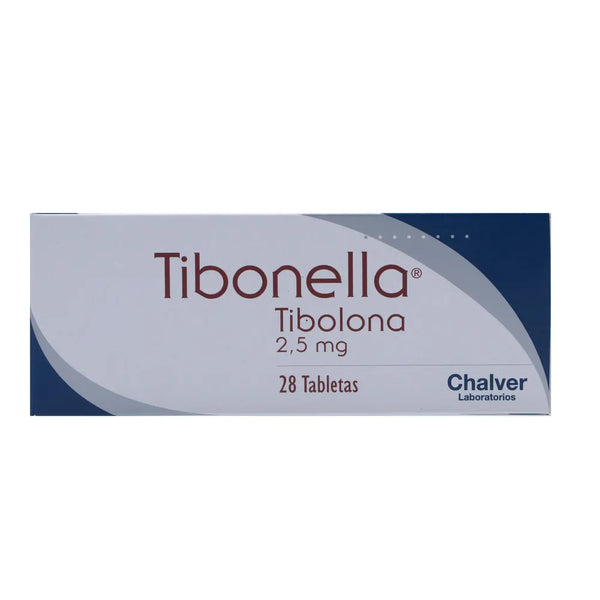 Tibonella 2.5 Mg Caja X 28 Tab (Tibolona)