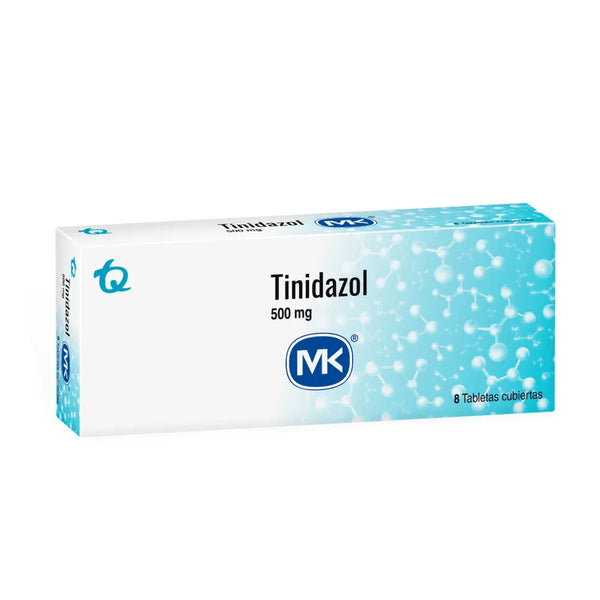 Tinidazol 500 Mg (Mk) Caja X 8 Tab (Tinidazol)