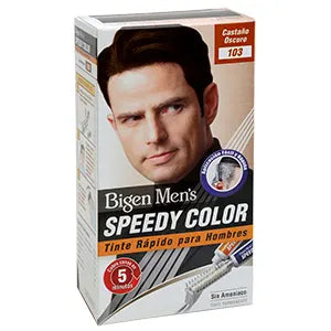 Tinte Bigen Mens Speedy Color Castaño Oscuro 103 Estuche X 1 Und