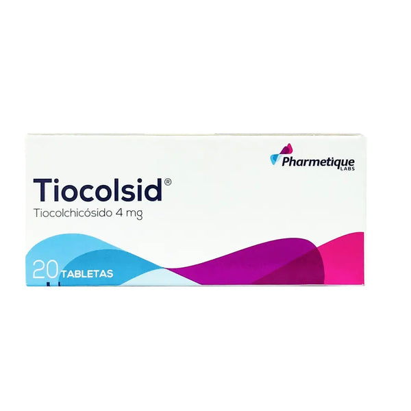 Tiocolsid 4 Mg Caja X 20 Tab (Ibuprofeno)