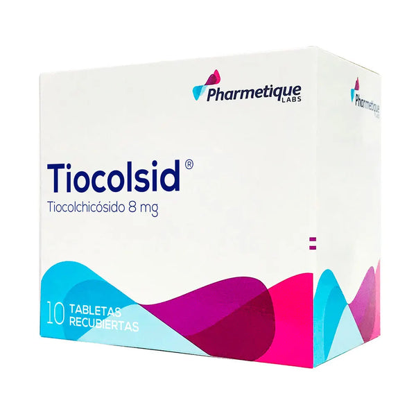 Tiocolsid Forte 8 Mg Caja X 10 Tab (Tiocolchicosido)