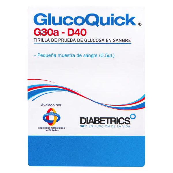 Tiras Glucoquick Caja X 25 Und