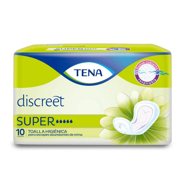 Toalla Tena Mujer Super Paquete X 10 Und