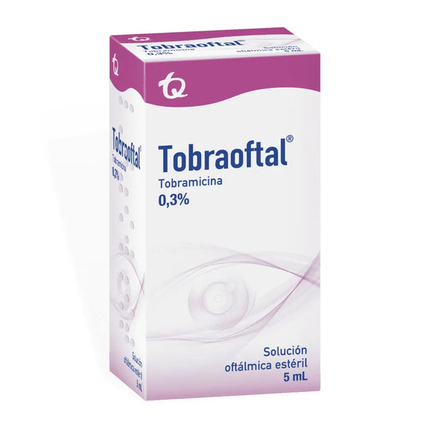 Tobraoftal Gotas 0.3% Frasco X 5.00 Ml (Tobramicina)