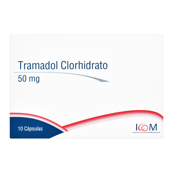 Tramadol 50 Mg 10 Capsulas Ic Mq (Tramadol)