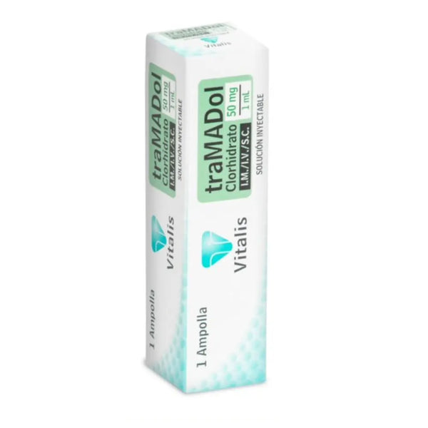 Tramadol 50 Mg/1 Ml I.M/I.V./S.C. (Vitalis) Ampolla X 1 Ml (Tramadol)