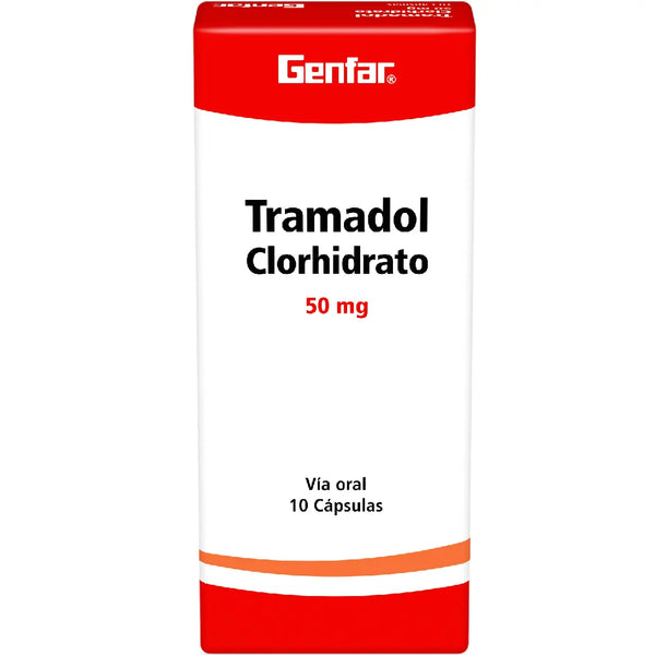 Tramadol 50 Mg (Genfar) Caja X 10 Cap (Tramadol)