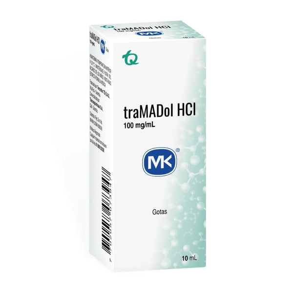 Tramadol Gotas 100 Mg (Mk) Frasco X 10 Ml (Tramadol)