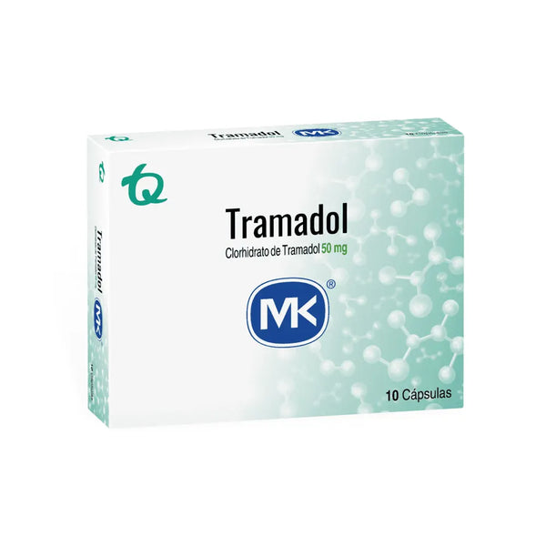 Tramadol (Mk) Caja X 10 Cap (Tramadol)