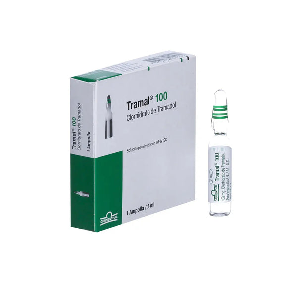 Tramal 100 Mg Ampolla X 2.00 Ml (Tramadol)