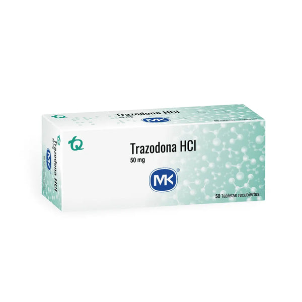 Trazodona 50 Mg (Mk) Caja X 50 Tab (Trazodona)