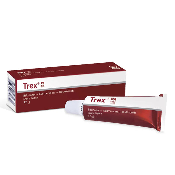 Trex Crema Tubo X 15.00 Grs (Bifonazol - Budesonida - Gentamicina)